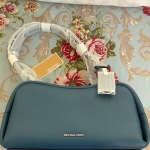 Michael Kors Teal Shoulder Bag